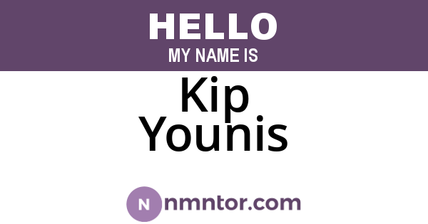 Kip Younis