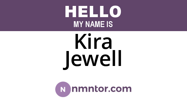 Kira Jewell