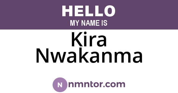 Kira Nwakanma