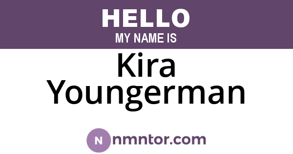 Kira Youngerman