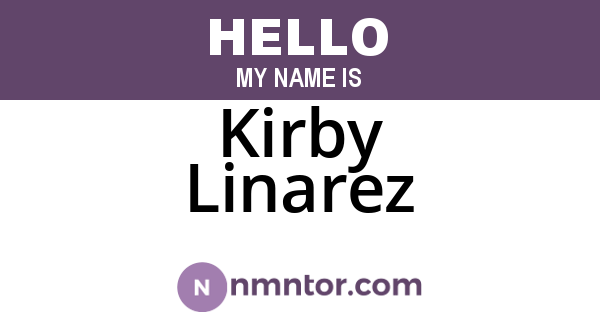 Kirby Linarez