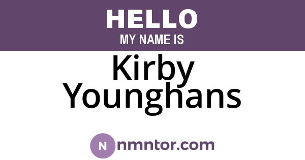 Kirby Younghans