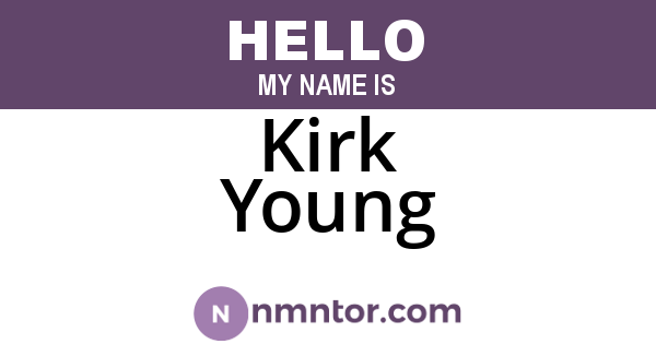 Kirk Young