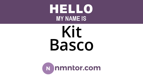 Kit Basco