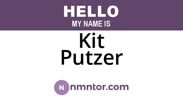 Kit Putzer