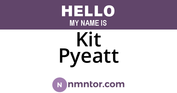 Kit Pyeatt