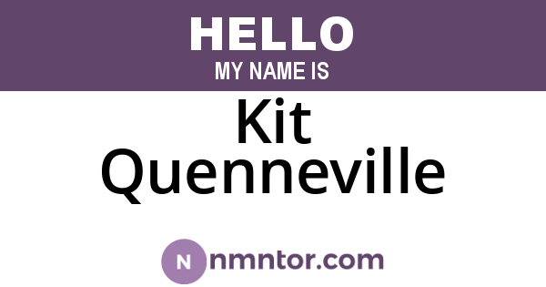 Kit Quenneville