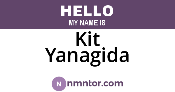 Kit Yanagida