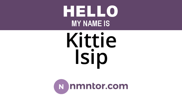 Kittie Isip
