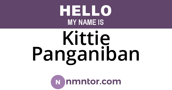 Kittie Panganiban