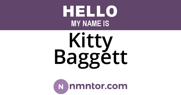 Kitty Baggett