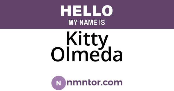 Kitty Olmeda