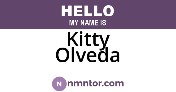 Kitty Olveda