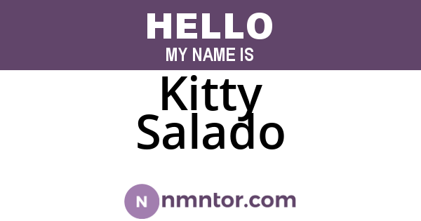 Kitty Salado