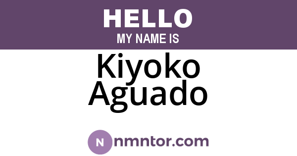 Kiyoko Aguado