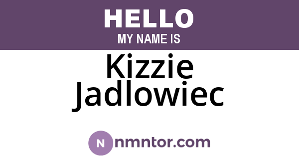 Kizzie Jadlowiec