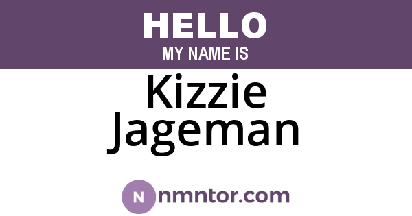 Kizzie Jageman