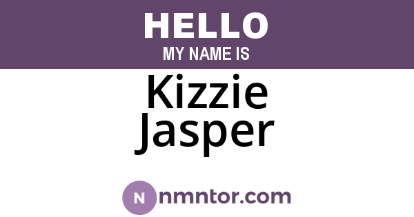 Kizzie Jasper