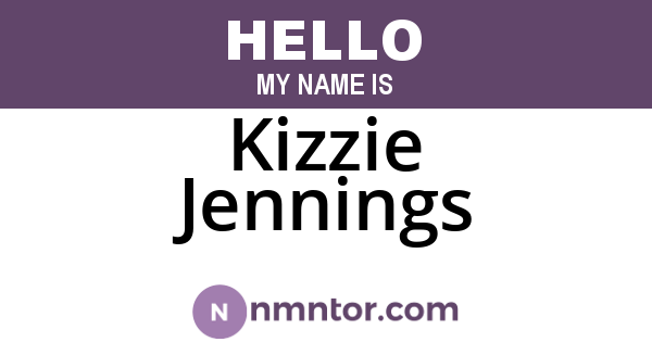Kizzie Jennings