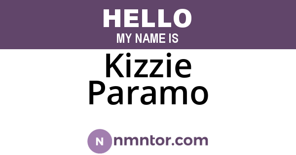 Kizzie Paramo