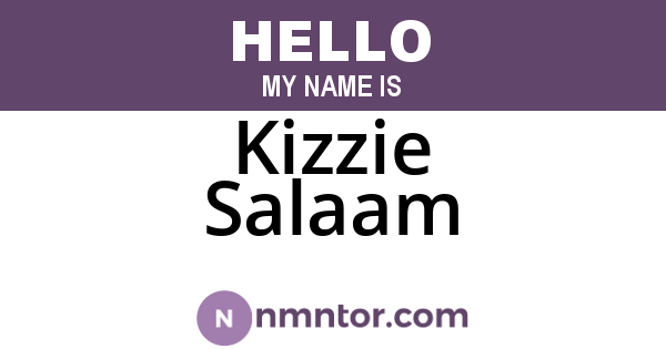 Kizzie Salaam