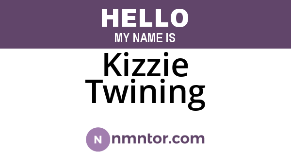 Kizzie Twining