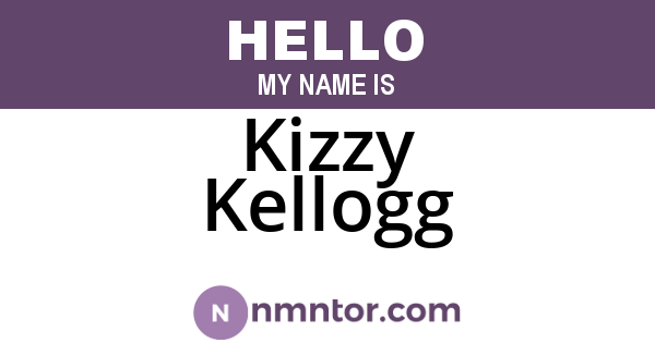 Kizzy Kellogg