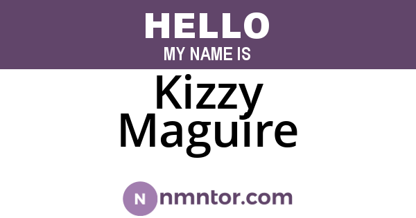 Kizzy Maguire