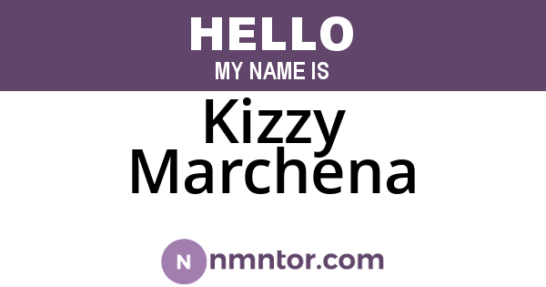 Kizzy Marchena