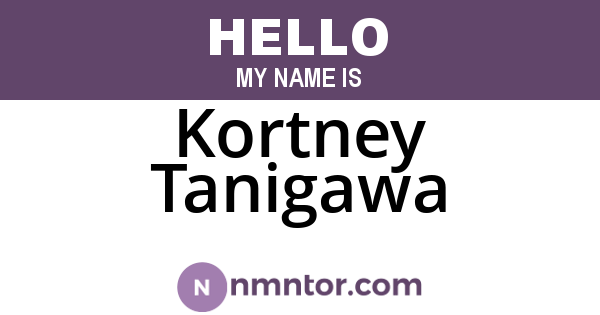 Kortney Tanigawa
