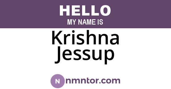 Krishna Jessup