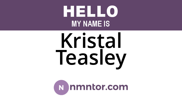 Kristal Teasley