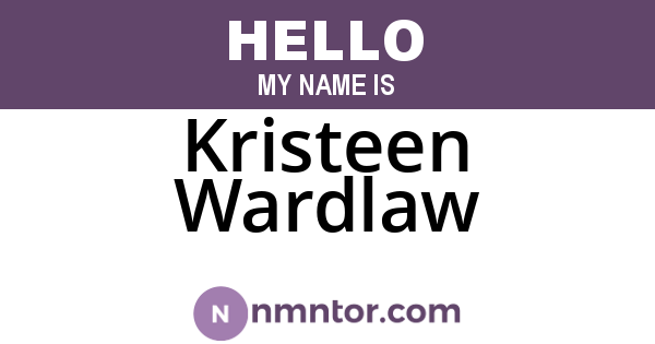 Kristeen Wardlaw