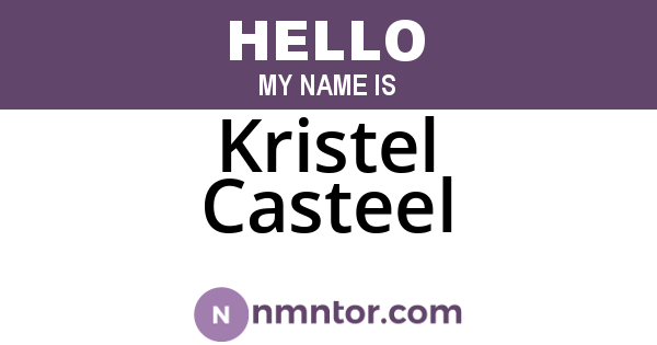 Kristel Casteel