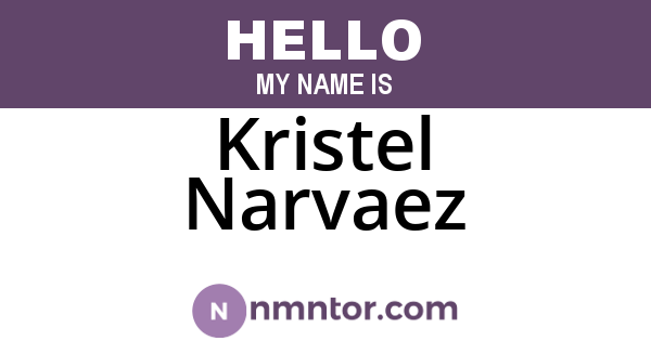 Kristel Narvaez