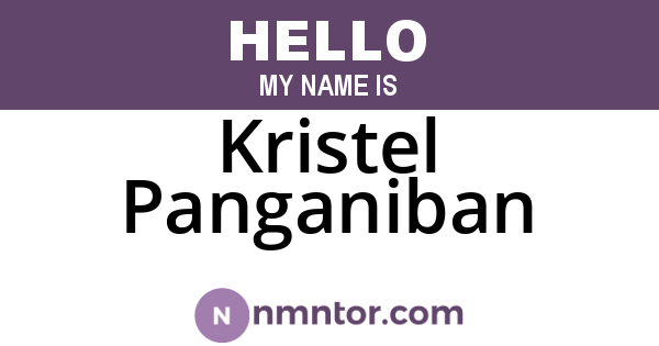 Kristel Panganiban
