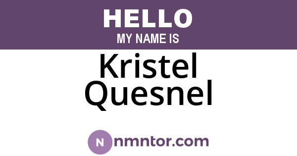 Kristel Quesnel
