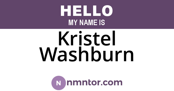 Kristel Washburn