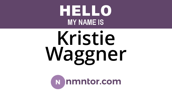 Kristie Waggner