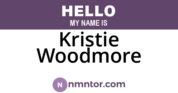Kristie Woodmore