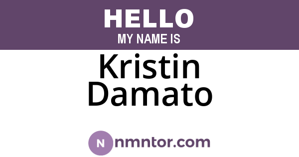 Kristin Damato