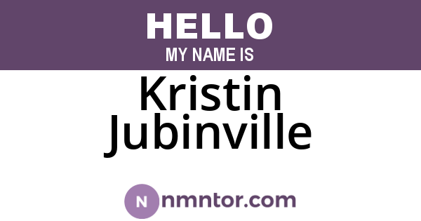 Kristin Jubinville
