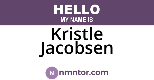 Kristle Jacobsen
