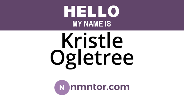 Kristle Ogletree