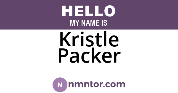 Kristle Packer