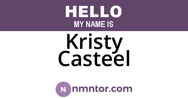 Kristy Casteel
