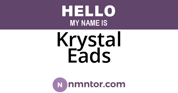 Krystal Eads