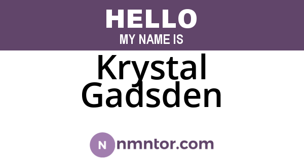 Krystal Gadsden