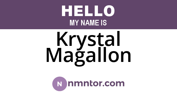 Krystal Magallon