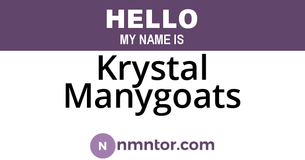 Krystal Manygoats